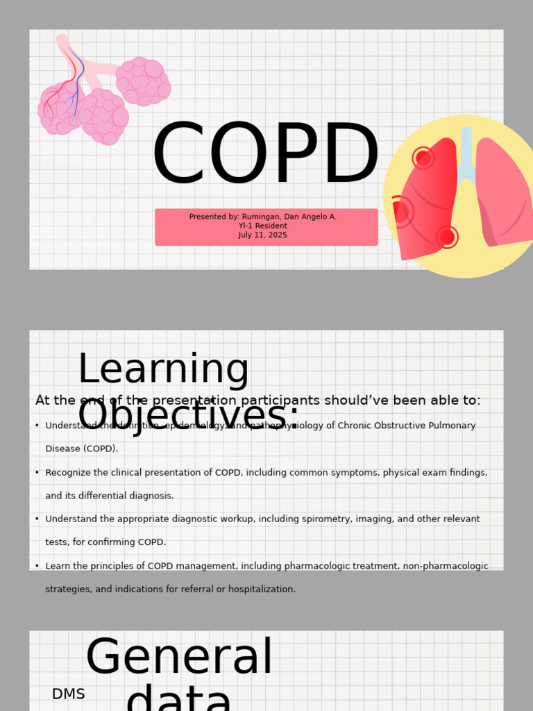 Understanding COPD: Symptoms and Management | PDF | Chronic Obstructive ...