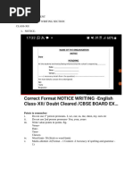 Class 12 English Writing Skills Guide | PDF | Sports