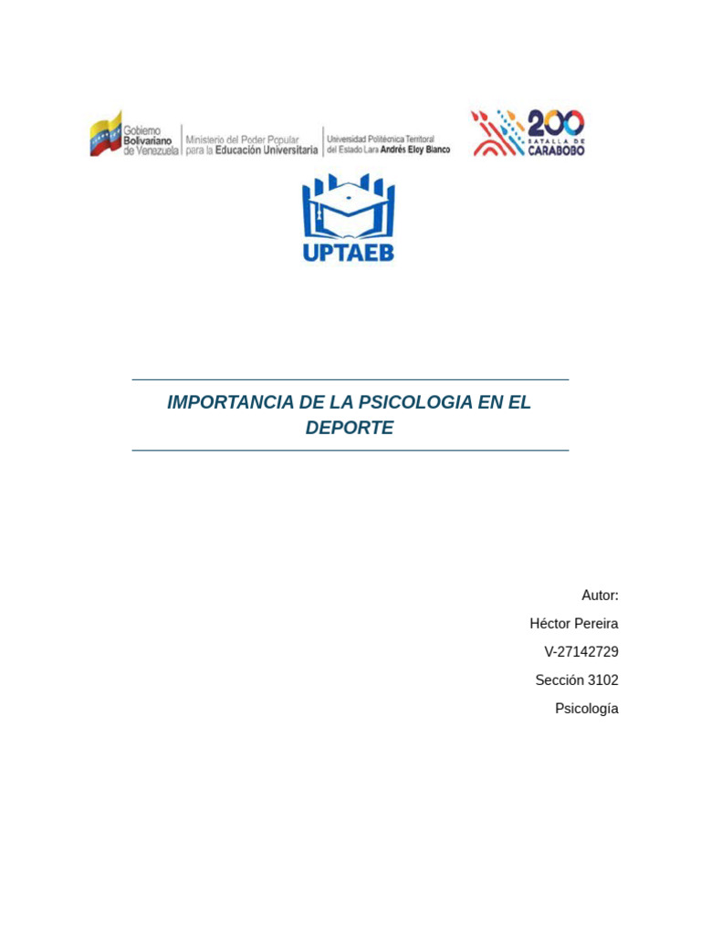 Psicología en el Deporte: Grupos y Equipos | PDF | Cohesión grupal ...