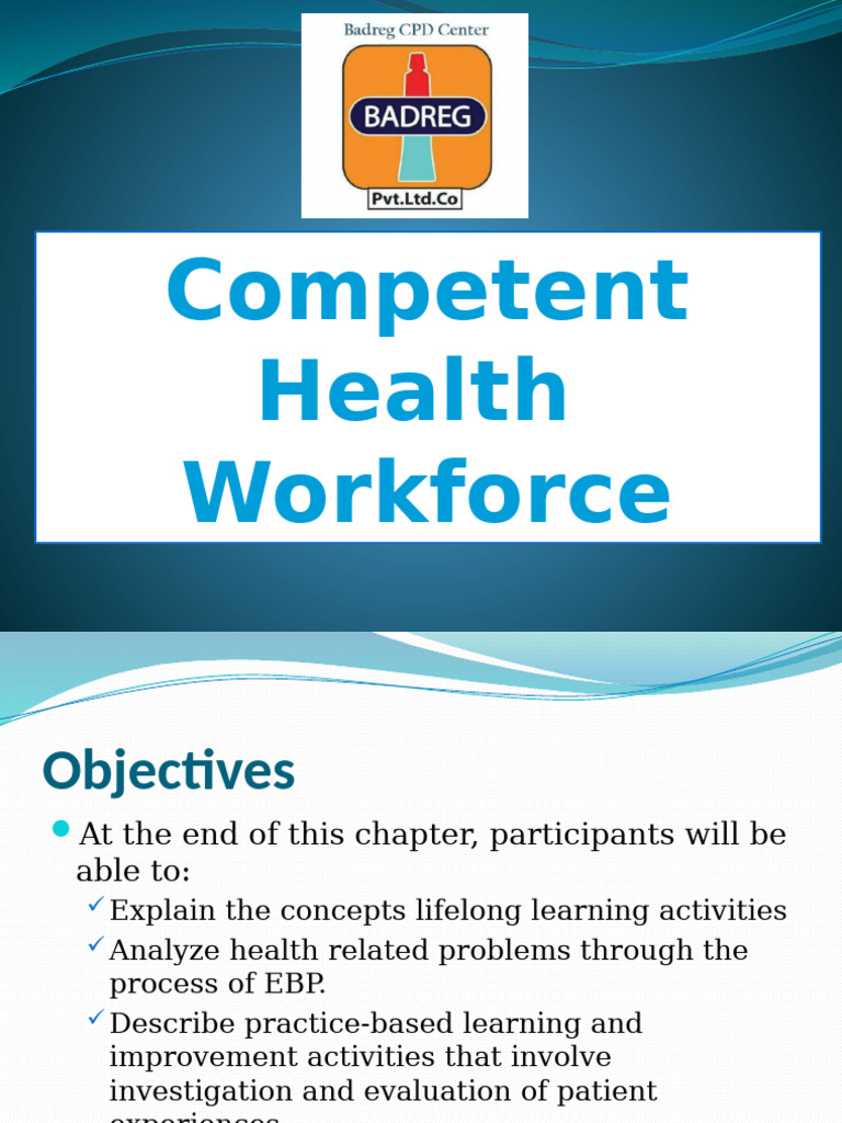 Lifelong Learning in Health Workforce | PDF | Evidence Based Medicine ...