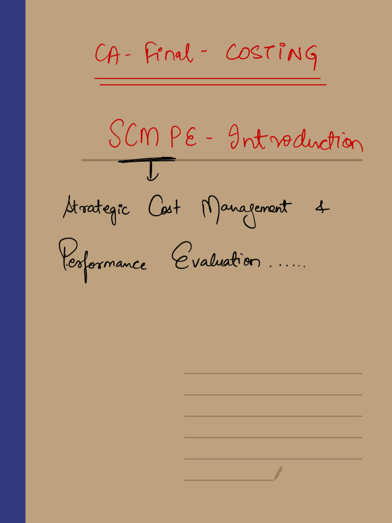 Ca Final Scmpe Intro Lec | PDF