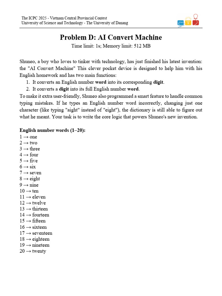 AI Convert Machine for Numbers and Words | PDF