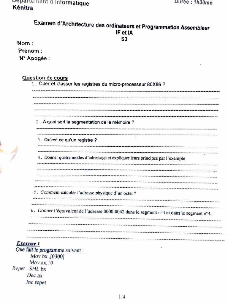 Exam Ens 2025 | PDF