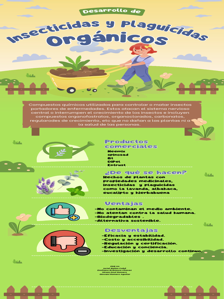 Insecticidas Orgánicos: Eficacia y Ventajas | PDF