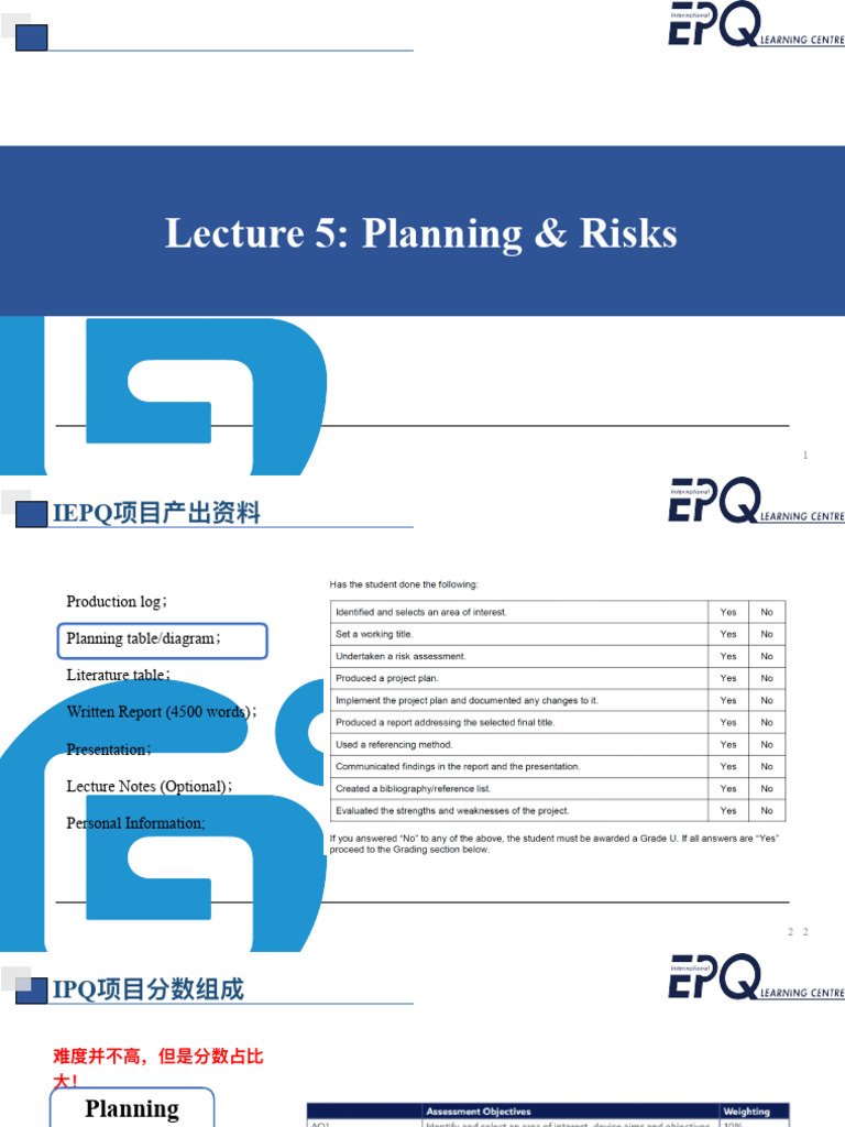 D4 Lecture 5 Planning | PDF