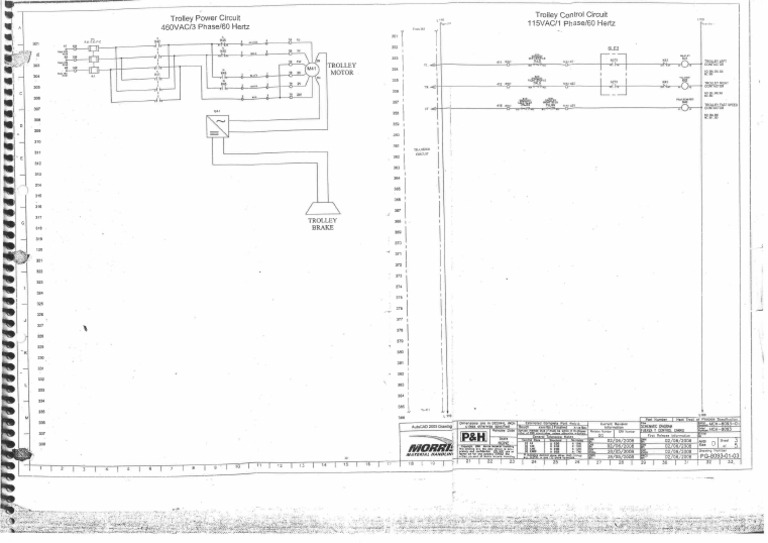 3.trolley Power Circuit and Trolley Control Circuit | PDF