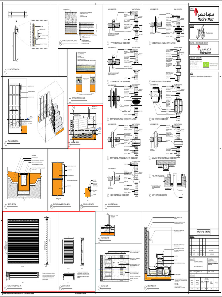 Firestop System Installation Details | PDF | Wall | Concrete