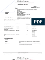 Material Safety Data Sheet: Version Number: Level: Release Date: FIR No.: 1. Product and Company Identification