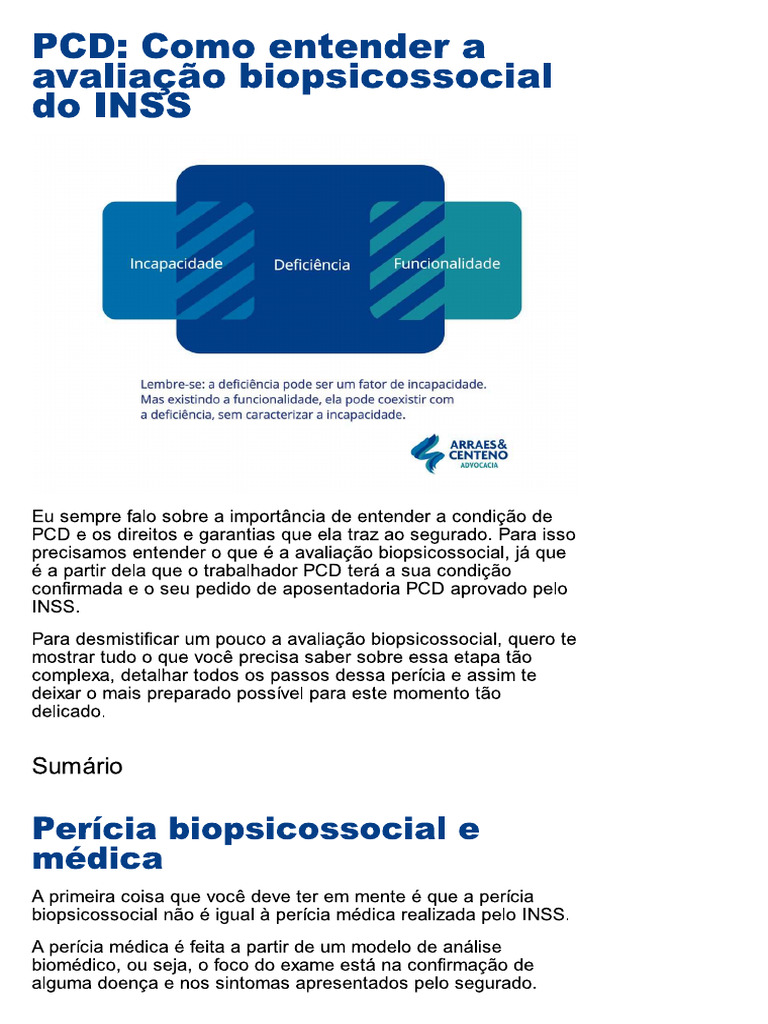 Guia Pericia PCD | PDF