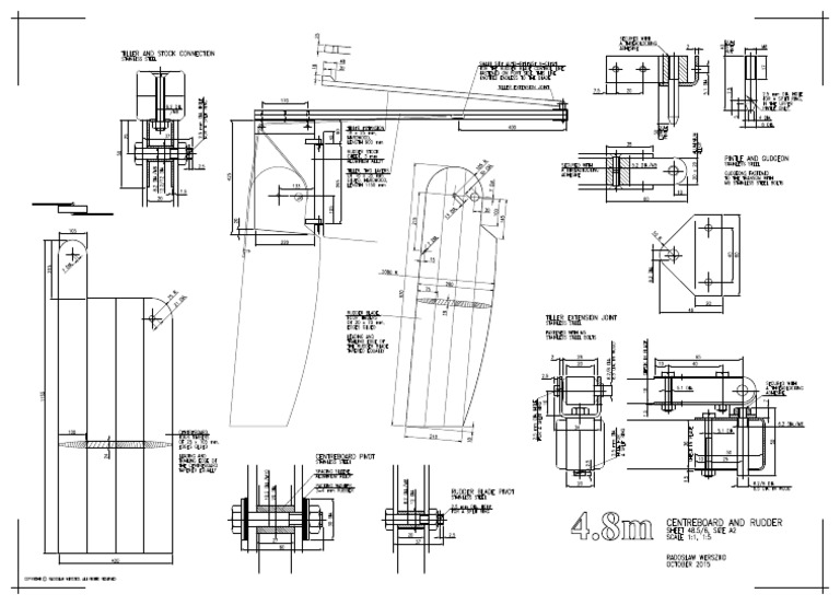 48m - 5 Centreboard and Rudder | PDF