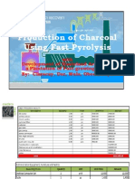 Production of Charcoal Using Fast Pyrolysis