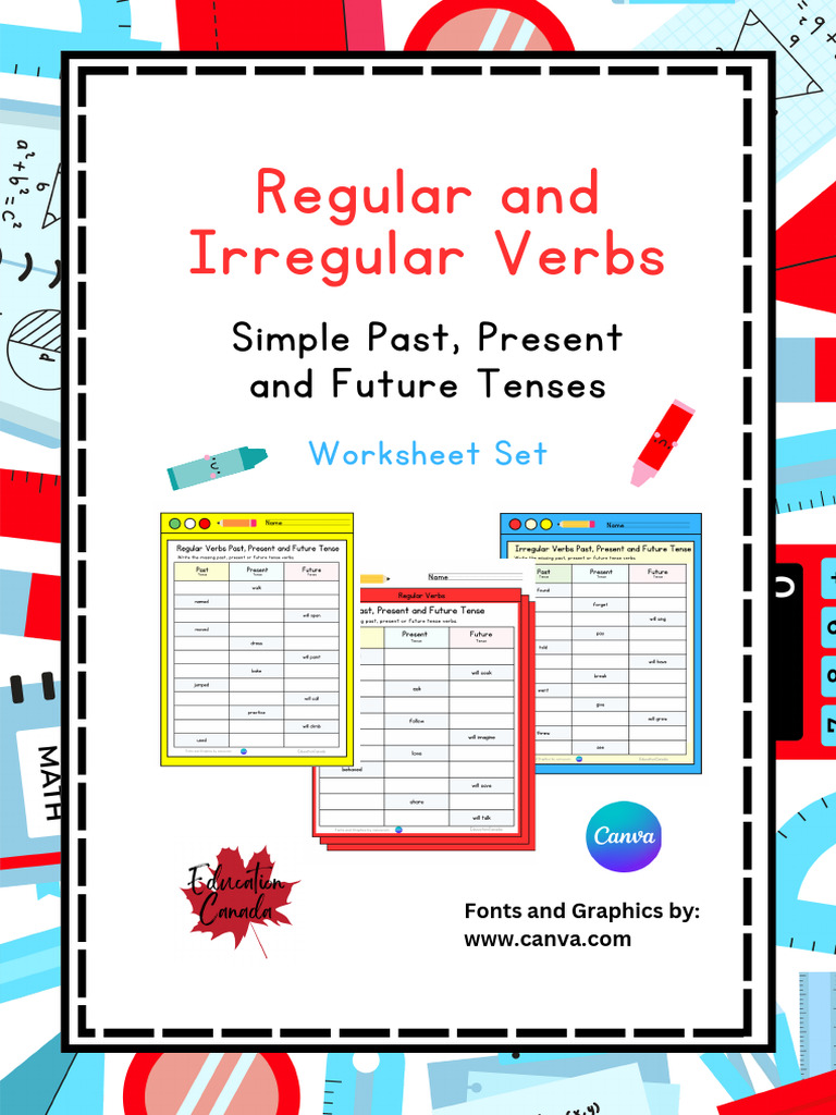 Simple Past Tense Verbs for Kids | PDF | Grammatical Tense | Semantics
