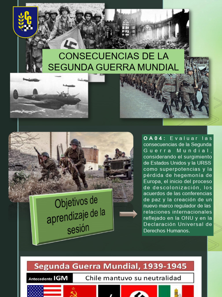 Consecuencias de la Segunda Guerra Mundial | PDF | Alemania nazi ...