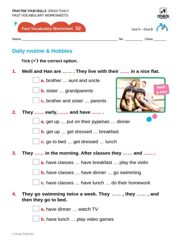 Ae Dteam5 Fast Vocab Works 32 | PDF