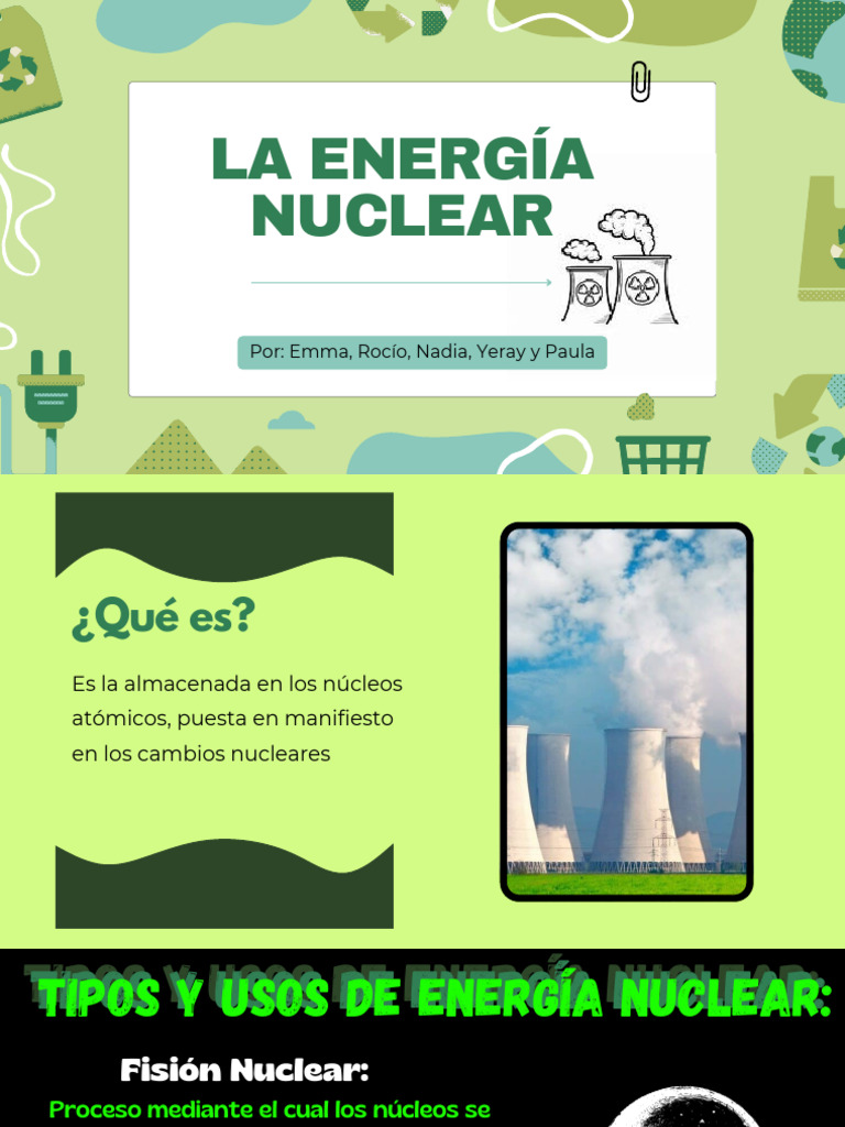 Ventajas y desventajas de la energía nuclear | PDF | La energía nuclear ...