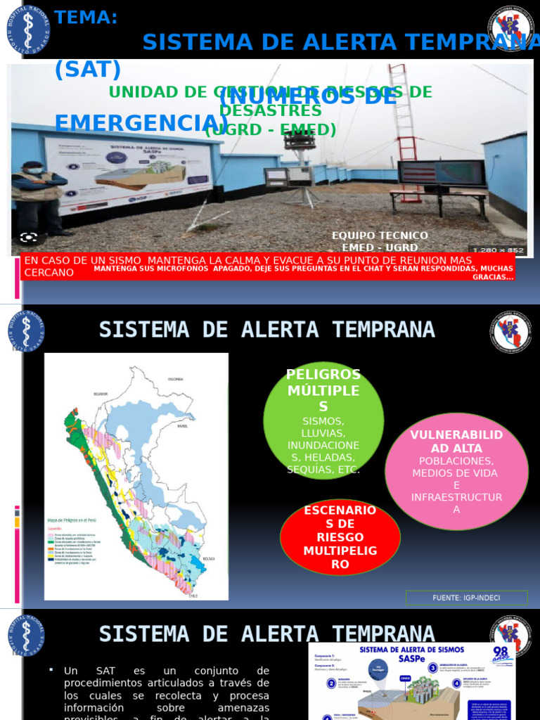 Sistema de Alerta Temprana | PDF | Tsunami