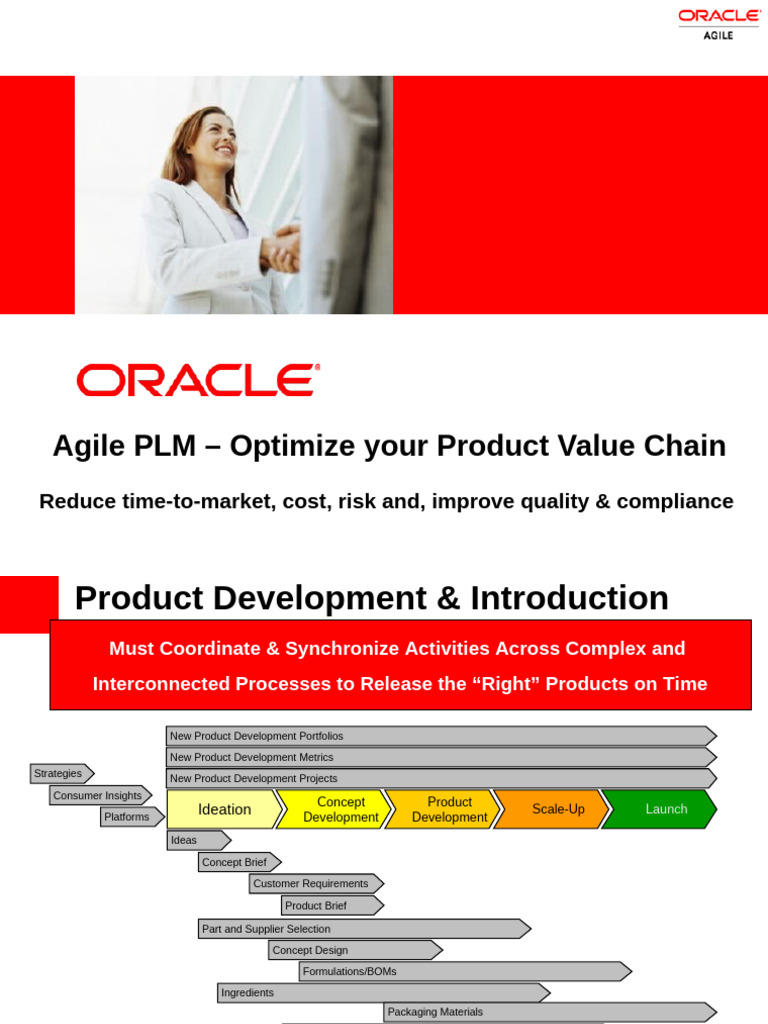 Agile PLM - Optimize Your Product Value Chain | PDF | Product Lifecycle ...