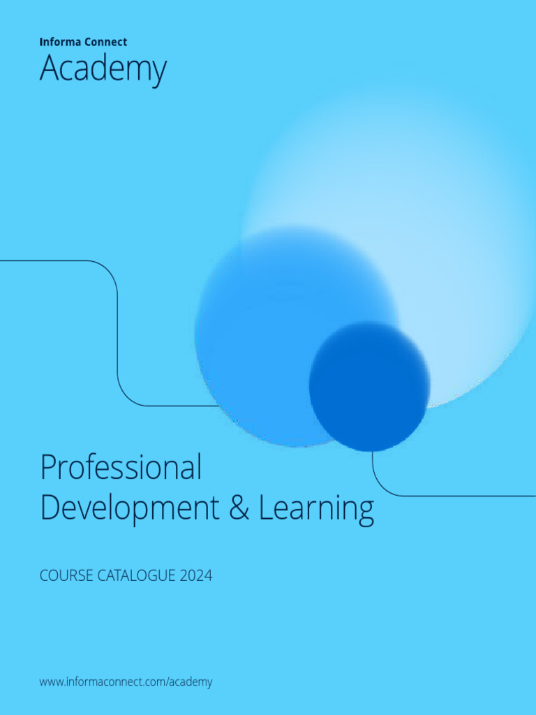 Informa Connect Academy Course Catalogue 2024 | PDF | Internal Audit ...