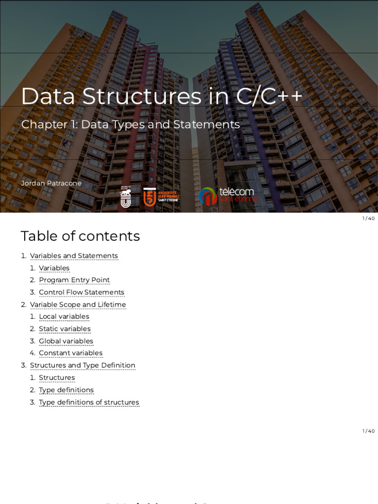 Key Considerations for Data Declaration | PDF | Variable (Computer ...