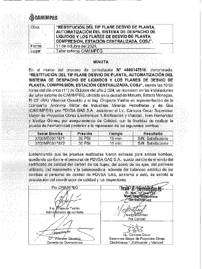 Camimpeg 2 Bombas | PDF