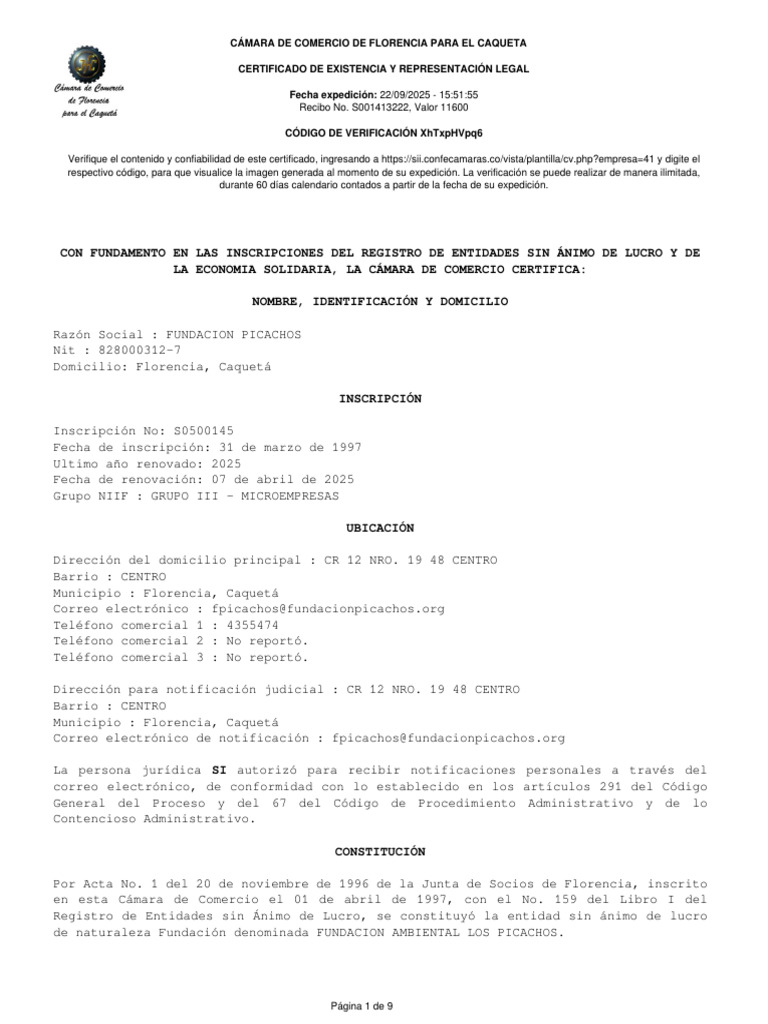 Camara de Comercio 220925 | PDF | Sustentabilidad | Organización sin ...