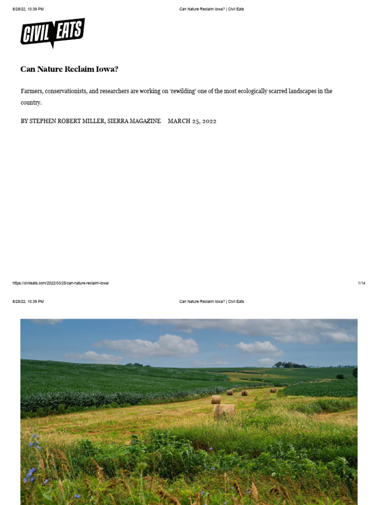 Can Nature PDF | PDF | Prairie | Iowa
