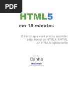 HTML5 Em 15 Minutos