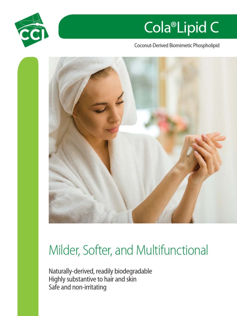 Cola®Lipid C: Multifunctional Phospholipid | PDF | Topical Medication