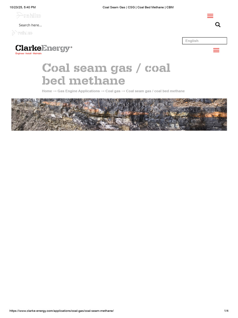 Coal Seam Gas & Coal Bed Methane Guide | PDF | Coalbed Methane | Coal