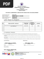 ECP Cover Page for Teacher VI Reclassification | PDF | Intelligence ...