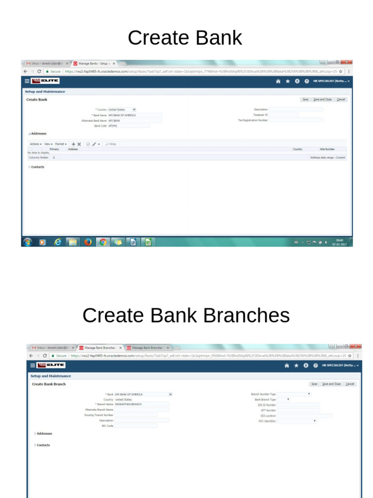 Setup Configuration On Oracle Fusion Payroll | PDF
