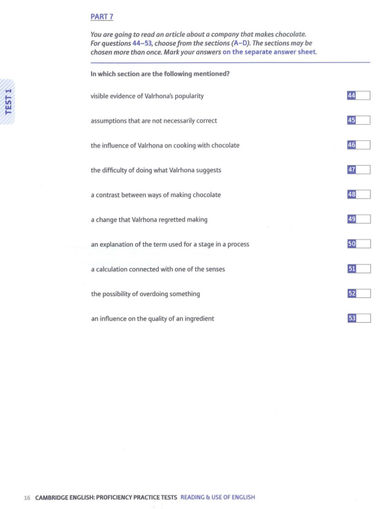 Test 1 Reu Part 3 & 7 | PDF