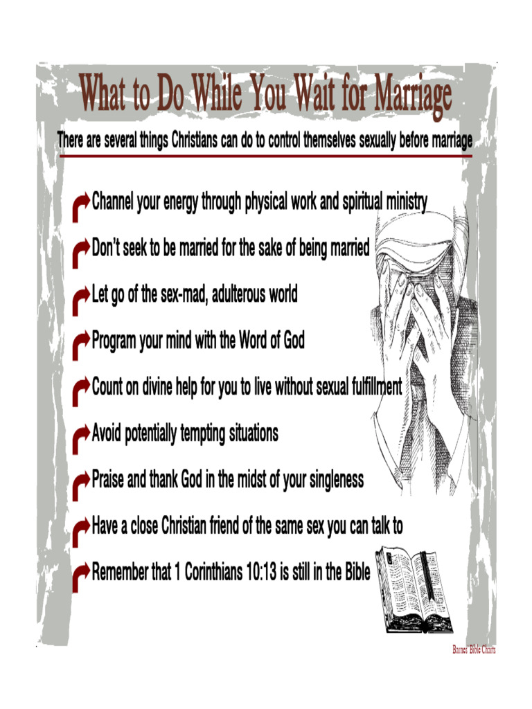 What To Do While You Wait For Marriage | PDF