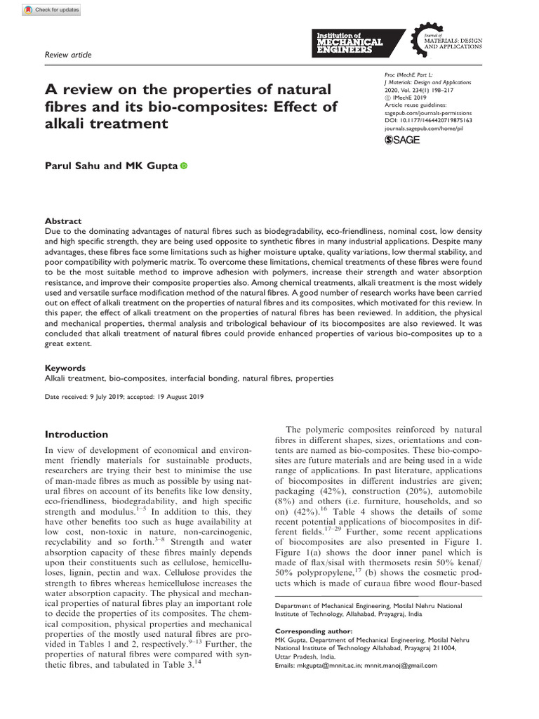 1 A Review On The Properties of Natural Fibres and Its Bio-Composites ...