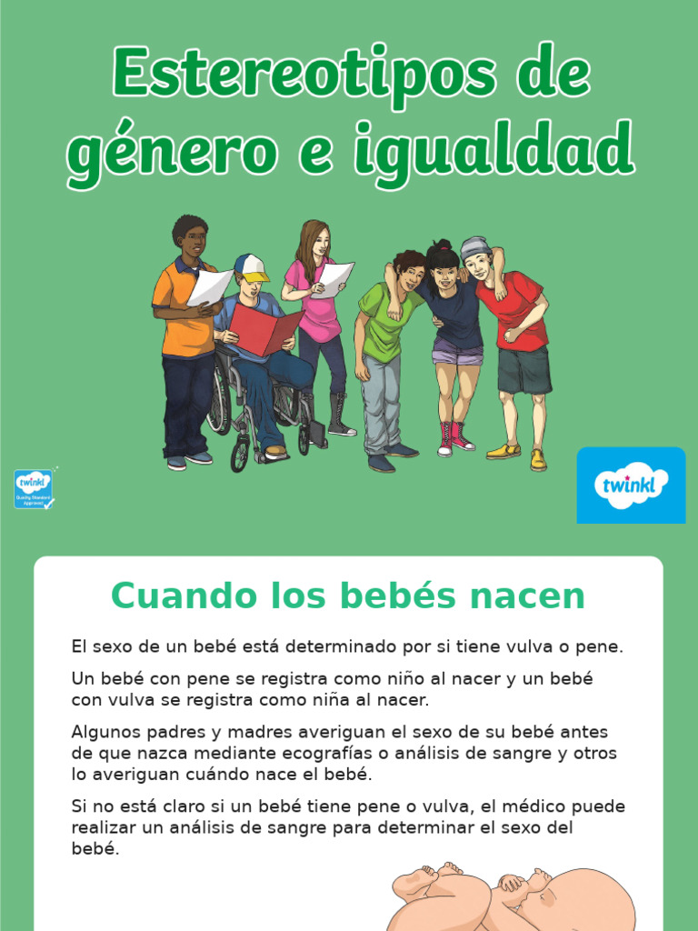Desafiando Estereotipos de Género | PDF | Estereotipos | Transgénero