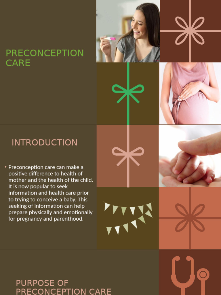 Essential Preconception Care Guide | PDF | Pregnancy | Caffeine