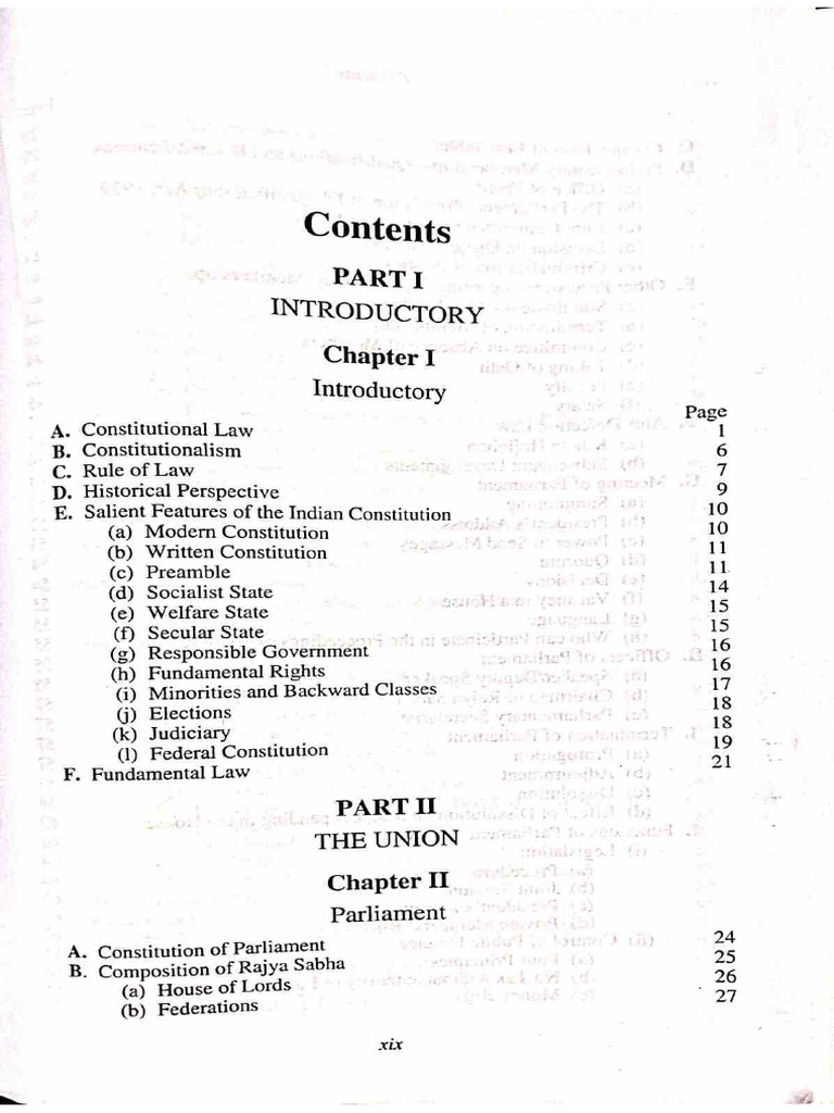 MP Jain Index | PDF