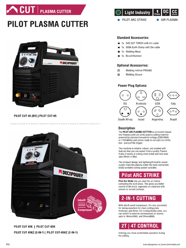 04 Pilot CUT Catalog | PDF