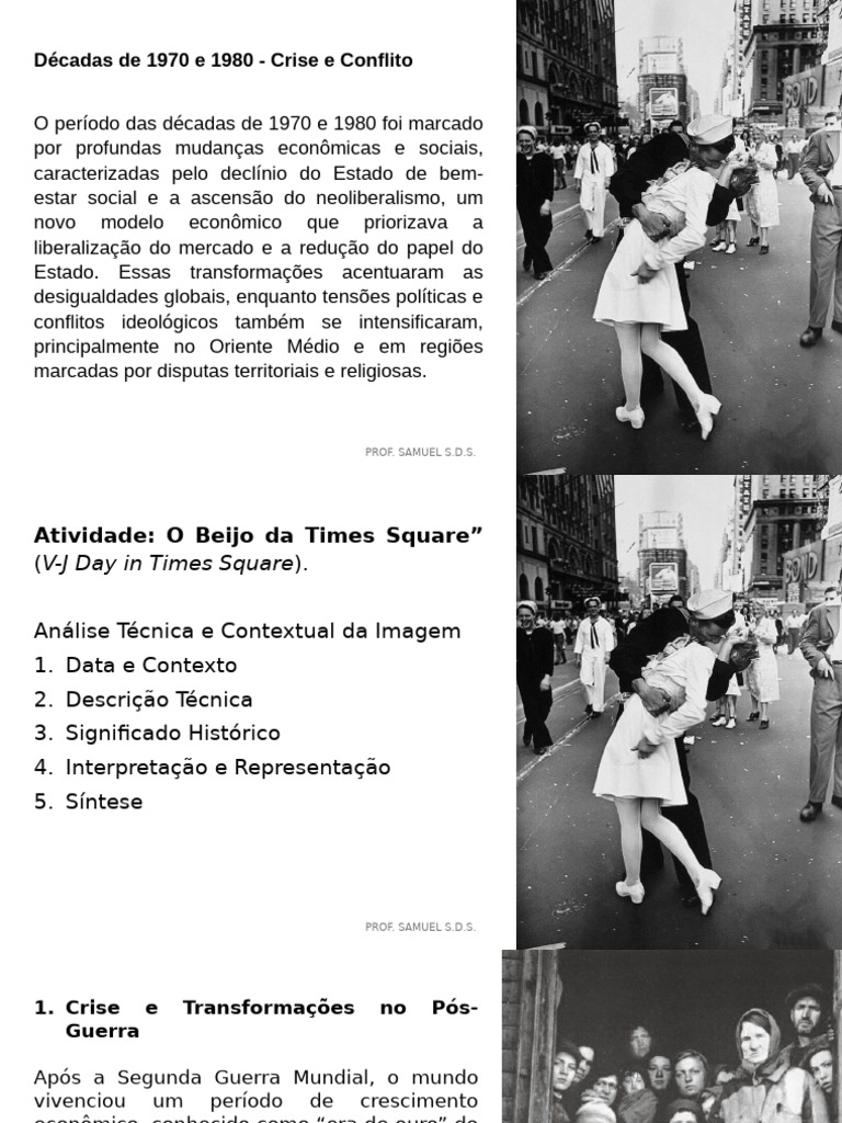 Décadas de 1970 e 1980-Crise e Conflito | PDF | Neoliberalismo | Economia