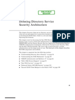 Defining Directory Service Security Architecture: The Final Part of This Chapter Describes The