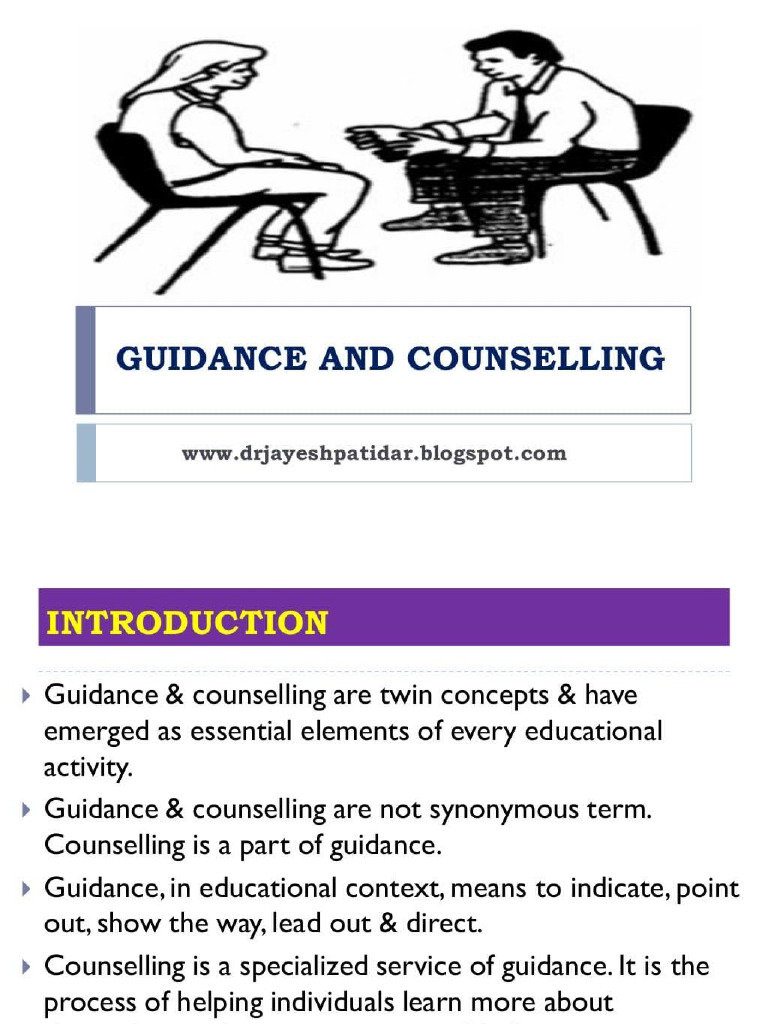 Guidance and Counselling | PDF