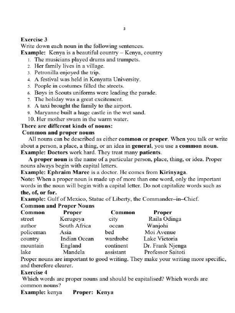 Grade 8 English Notes Term 1 15252 3 | PDF