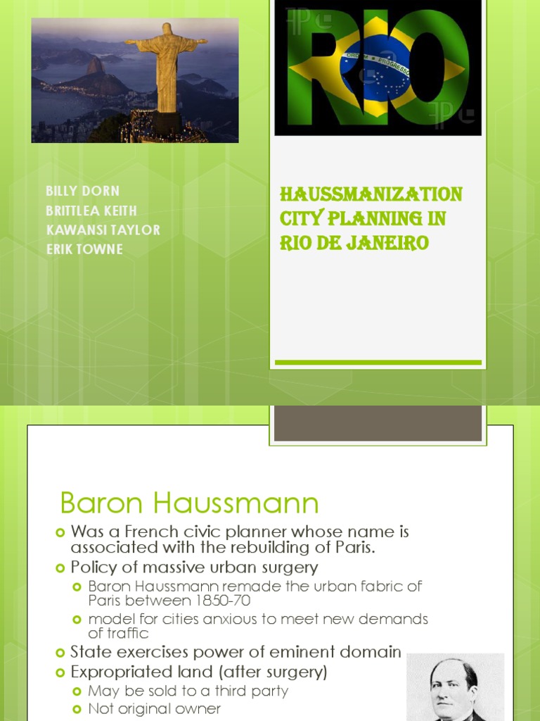 422SPR - City Planning Rio | PDF | Rio De Janeiro | Urban Planning