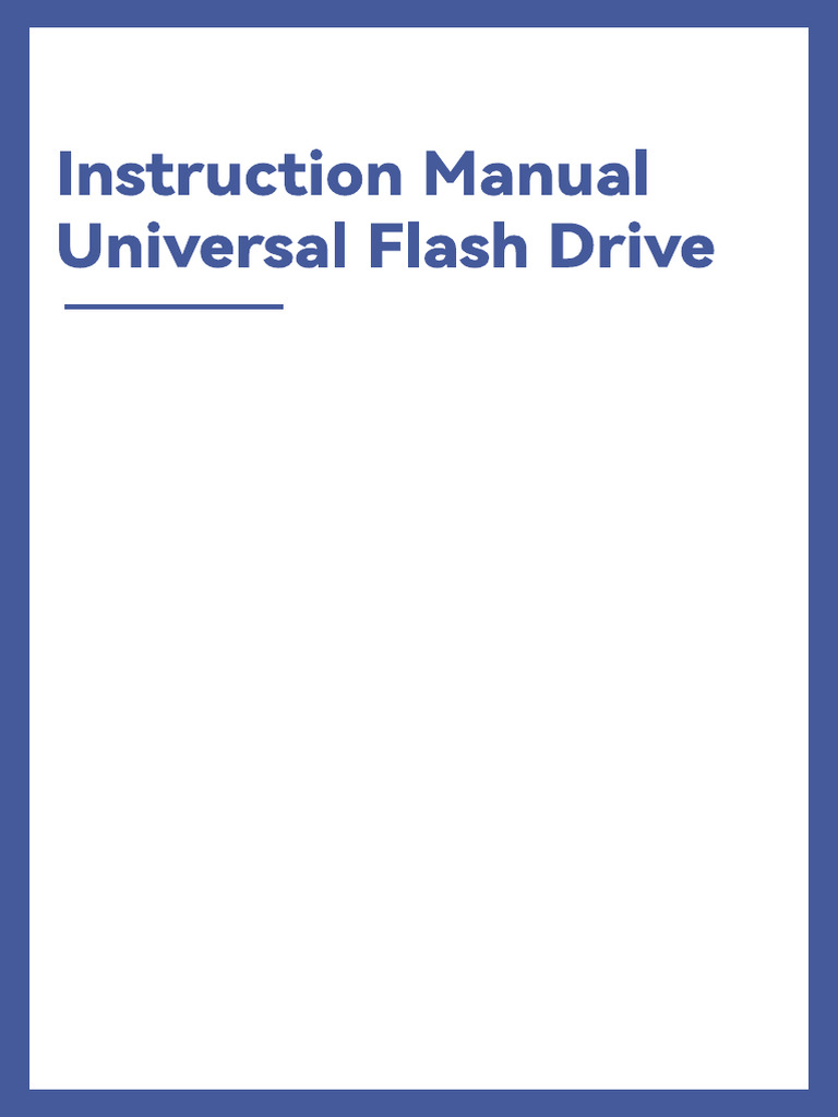 MFi Flash Drive Instruction Manual | PDF
