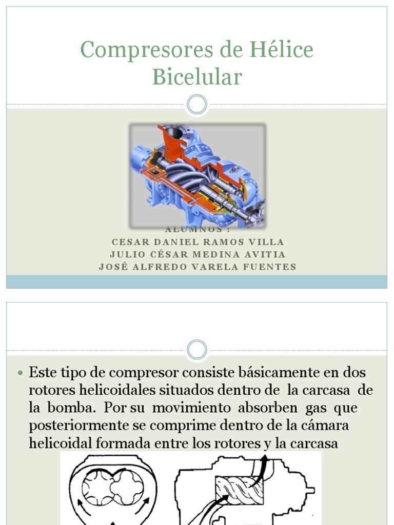 Compresores Bicelulares de Hélice | PDF | Negocios