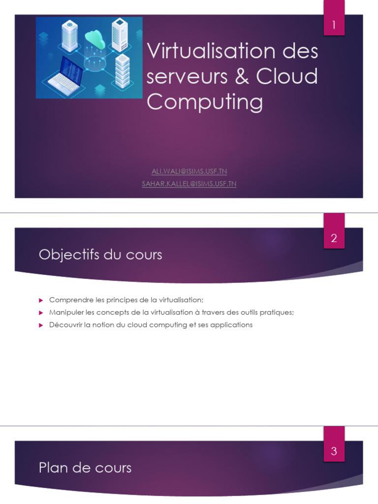 Outils de Virtualisation et Cloud Computing | PDF | Virtualisation ...