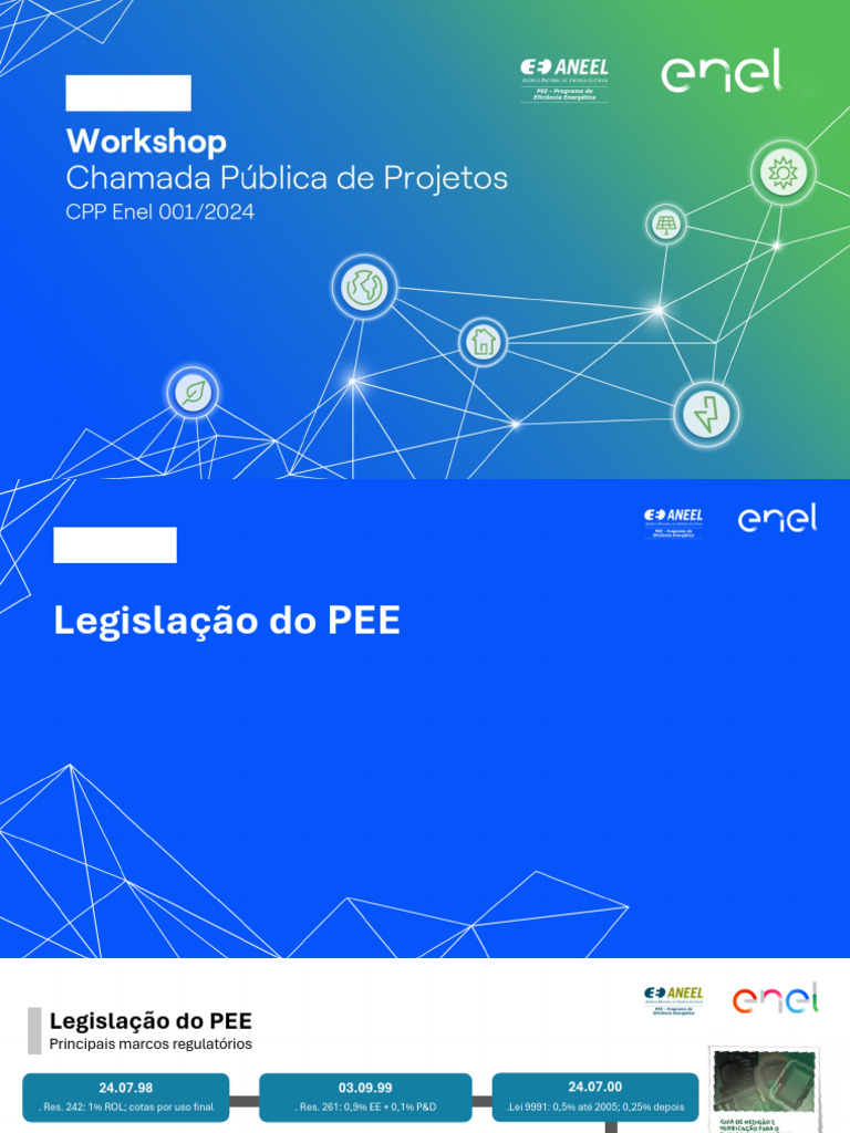 Legislação e Chamada Pública PEE 2024 | PDF | Iluminação pública ...