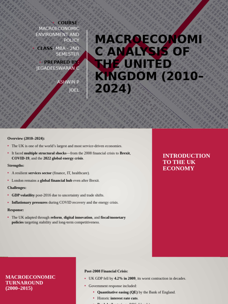 United Kingdom | PDF | Macroeconomics | Gross Domestic Product