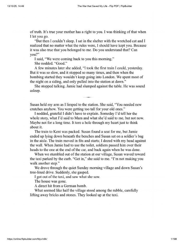 The War That Saved My Life PDF PDF