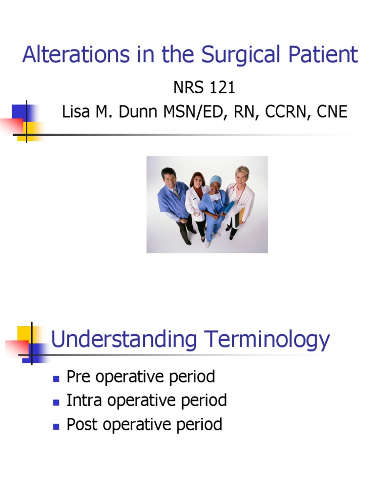 Surgical Patient Care: Preoperative Guide | PDF | Anesthesia | Surgery